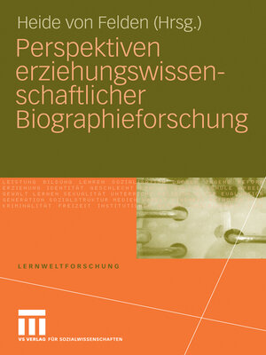 cover image of Perspektiven erziehungswissenschaftlicher Biographieforschung